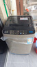 志高（CHIGO）全自動(dòng)洗衣機 家用小型波輪 洗脫一體機大容量 公寓宿舍出租房 12KG咖啡金【藍光洗護+風(fēng)干潔桶+強電機】 曬單實(shí)拍圖