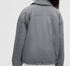 lululemon丨Insulated 女士帶夾層超寬松款翻領(lǐng)夾克 LW4CJ9S 太陽(yáng)灰 M 曬單實(shí)拍圖
