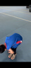 李寧（LI-NING）童裝兒童比賽套裝男小大童籃球無袖背心短褲專業(yè)套裝150YATV093-1 曬單實拍圖