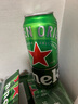 喜力經(jīng)典500ml*24聽整箱裝 喜力啤酒Heineken  曬單實拍圖