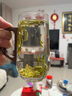 泥也綠茶杯玻璃水杯泡猴魁毛峰專(zhuān)用杯耐高溫男士辦公帶木把透明喝茶杯 曬單實(shí)拍圖