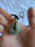 郎凱丹頓天然老坑和田玉平安扣吊墜天然玉石玉佩掛件男士女款情侶項鏈 曬單實(shí)拍圖