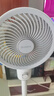 艾美特（AIRMATE）【小暴風(fēng)】空氣循環(huán)扇大風(fēng)量搖頭電風(fēng)扇家用臺(tái)式落地扇升級(jí)加高換氣輕音柔風(fēng)小風(fēng)扇 FA18-X115 曬單實(shí)拍圖