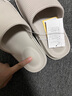 優(yōu)調按摩拖鞋女居家軟底夏季浴室洗澡防滑大碼涼拖鞋男 灰色 42-43 曬單實(shí)拍圖