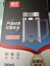 富光雙層玻璃杯支持團購定制泡茶杯辦公杯帶把 大容量男女水杯子580ML 曬單實(shí)拍圖