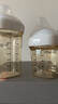 HEGEN海格恩奶瓶套裝新生兒PPSU150ml+240ml+儲存蓋*2白色小禮盒0-6月 曬單實(shí)拍圖