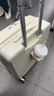 VCC行李箱18寸小型登機箱前開蓋箱出差箱男輕便旅行箱密碼拉桿箱女 白色 18英寸 【順豐速發(fā)】 曬單實拍圖