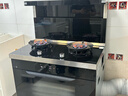 老板黑武士9JC22A集成灶 集成蒸烤一體灶 一體式 28立方抽油煙機燃氣灶 83L大容量蒸烤炸燉一體機 蒸烤一體 右排煙 天然氣12T 曬單實(shí)拍圖