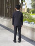 兒童西裝套裝馬甲西服新款帥男童主持人花童禮服中大童鋼琴演出服 單件黑色馬甲 120 cm 曬單實(shí)拍圖