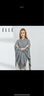 ELLE【辦公室必備】保暖披肩女士夏空調房午睡旅游禮物送女友教師節 曬單實(shí)拍圖
