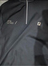 FILA 斐樂(lè )官方男運動(dòng)長(cháng)袖運動(dòng)T恤秋季新款健身跑步半拉鏈長(cháng)袖上衣黑色 鴿灰色-GY XL 180/100A/XL 曬單實(shí)拍圖