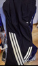 阿迪達(dá)斯 （adidas）女子棉質(zhì)親膚舒適百搭寬松運(yùn)動褲毛圈布黑色香蕉褲 KA2589 S碼 曬單實拍圖