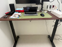 9am智能電動(dòng)升降桌Pesk旗艦版 北美黑胡桃實(shí)木 站立辦公桌老板桌1.4m 曬單實(shí)拍圖