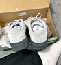 彪馬（PUMA）【厚底鞋】復古天鵝絨增高松糕鞋休閑鞋女PLATFORM406752 淺灰色-灰色-銀色-05 36 曬單實(shí)拍圖