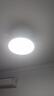 歐普（OPPLE）風扇燈吊扇燈24瓦LED照明低噪音餐廳臥室吊燈燈具包安裝 冰風白 曬單實拍圖