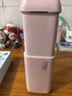 英普利電動(dòng)沖牙器便攜洗牙器水牙線牙齒清潔器口腔正畸沖洗器M6plus 送男女朋友禮物 櫻花粉沖牙器含收納袋加 4支噴頭 曬單實(shí)拍圖