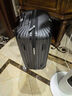 新秀麗（Samsonite）行李箱20英寸拉桿箱時(shí)尚豎條紋旅行箱包黑色GU9密碼登機箱 曬單實(shí)拍圖