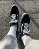 VANS范斯官方 升級款ComfyCush Old Skool舒舒服服運動鞋低幫 黑色 41 曬單實拍圖