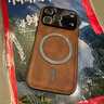 四兄?jǐn)?shù)碼適用蘋果17promax手機(jī)殼新款iPhone17Pro磁吸保護(hù)套全包防摔iphone air皮質(zhì)外殼17復(fù)古簡約高級(jí)感 棕色 iPhone 17Pro 曬單實(shí)拍圖