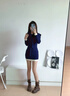 卓詩(shī)尼厚底短靴女2025新款秋季復(fù)古美拉德馬丁靴褶皺褲管靴子西部牛仔靴 黃棕色-單里 37 曬單實(shí)拍圖