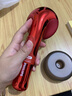 飛利浦（PHILIPS）智能按摩梳【小紅梳】經(jīng)絡(luò )梳養發(fā)育發(fā)精油頭部按摩器送女友老婆媽媽中秋節生日禮物實(shí)用5302H禮盒 曬單實(shí)拍圖