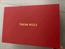 THOM WILLS【七夕禮物】德比鞋英倫風(fēng)男士商務(wù)正裝皮鞋舒適透氣真皮男鞋冬季 黑色小牛D1611 42 /8碼 曬單實(shí)拍圖