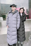 高端95絨羽絨服女長(cháng)款哈爾濱巨厚468克東北戶(hù)外旅游極寒外套男士 奶油白-女-新國標95絨 零下40°防寒 S 充絨390克（90-110斤） 曬單實(shí)拍圖