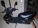 車(chē)蘭達國四電噴省油巧格二代JOG踏板燃油摩托車(chē)林海通勤110cc發(fā)動(dòng)機整車(chē) 黑色 曬單實(shí)拍圖