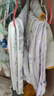 babycare初生嬰兒全棉抱被安撫調(diào)溫產(chǎn)房新生兒包被4層莫利亞淺灰紫90*90 曬單實(shí)拍圖