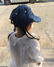 語(yǔ)嬉兒童帽子KT牛仔色鴨舌帽夏季男女童棒球帽防曬遮陽(yáng)帽秋季寶寶帽子 1#蝴蝶結凱蒂貓3-12歲 均碼可調節 曬單實(shí)拍圖