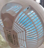 電風(fēng)扇家用桌面風(fēng)扇臺式轉頁(yè)扇小風(fēng)扇制冷輕音學(xué)生宿舍辦公室臥室鴻運扇插電式大風(fēng)力小型靜音 白藍色2.5米線(xiàn) 曬單實(shí)拍圖