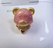 周大生黃金吊墜女足金硬金心動(dòng)小熊掛墜生日禮物送女友 1.05g 曬單實(shí)拍圖