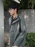 AIGLE【25年秋季新品】艾高男士外套GORE-TEX沖鋒衣功能面料防風(fēng)防雨 BL893都市灰 M 曬單實(shí)拍圖