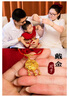 G.DUCKKIDS小黃鴨周歲禮服男寶寶抓周衣服女漢服百日宴百天滿(mǎn)月嬰兒套裝夏季 紅色+香囊 90 建議1~2歲【 80-90cm】cm 曬單實(shí)拍圖
