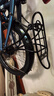 大行（DAHON）折疊自行車(chē)配件單車(chē)后座架16-20寸車(chē)貨架P8K3公路車(chē)可調行李架山地車(chē)合金尾架 黑色碟剎貨架 曬單實(shí)拍圖