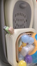 貝喜嬰兒洗澡盆新生嬰幼兒寶寶大號坐躺托浴架可折疊兒童用品浴盆套裝 【豪華洗浴套裝18件】星光灰 曬單實(shí)拍圖
