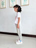 回力瑞女童鞋2025秋季新款拉布布兒童公主鞋皮面透氣小白鞋女孩運(yùn)動(dòng)板鞋 079黃色 26 碼 曬單實(shí)拍圖