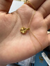 中國黃金（CHINA GOLD）黃金項(xiàng)鏈女足金四葉草吊墜結(jié)婚情人節(jié)送女友老婆媽媽生日禮物 足金吊墜+S925鏈+禮盒【約0.55-0.6】 曬單實(shí)拍圖