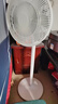 米家 小米電風(fēng)扇循環(huán)落地扇電池版家用直流變頻無(wú)線(xiàn)雙層扇葉智能互聯(lián)APP100檔調節 曬單實(shí)拍圖