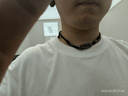 世紀緣正品天然西藏九眼天珠吊墜石頁(yè)巖瑪瑙天珠【橫穿】送女友生日禮物 曬單實(shí)拍圖