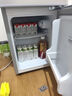 奧克斯小冰箱家用小型迷你冷藏冷凍兩用出租房宿舍用節(jié)能省電寢室辦公室電冰箱 【熱賣款 升級(jí)凈化去味】22A126DW銀 曬單實(shí)拍圖