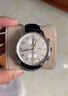 萬國（IWC）葡萄牙系列計時腕表 經典鍍銀金針 鱷魚皮 IW371604 41mm 曬單實拍圖