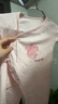 童泰嬰兒連體衣新生兒衣服四季0-6月初生寶寶哈衣爬服純棉內(nèi)衣2件裝 粉白花朵（四季款） 66cm (建議3-6個(gè)月身高60-68cm) 曬單實(shí)拍圖