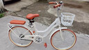 飛鴿（FLYING PIGEON）兒童自行車(chē)7-12歲自行車(chē)兒童單車(chē)小孩自行車(chē)成人通勤車(chē)自行車(chē)學(xué)生 標配奶油黃|單速|(zhì)輻條輪+禮包 24寸適合150-170cm 曬單實(shí)拍圖