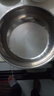 【不銹鋼】和面盆廚房烘焙家用火鍋盆洗菜打蛋湯鍋盆醒面盆料理盆 32cm【熱賣(mài)款】不銹鋼 和面盆 曬單實(shí)拍圖