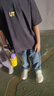 真維斯男童牛仔褲2025秋裝男孩褲子帥氣兒童休閑褲春秋款中大童寬松長(cháng)褲 曬單實(shí)拍圖