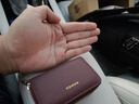 紅谷包包女包新款卡包女式小巧多卡位證件收納包牛皮生日禮物 酒紅 曬單實(shí)拍圖