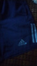 adidas簡(jiǎn)約舒適梭織跑步運(yùn)動(dòng)短褲男裝夏季阿迪達(dá)斯官方   傳奇墨水藍(lán)/深銀灰   M 曬單實(shí)拍圖
