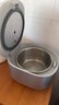 美的（Midea）電飯煲 0涂層電飯鍋4升 316L不銹鋼內(nèi)膽3-4人家用多功能無(wú)涂層微壓智能預(yù)約MB-RE476S 曬單實(shí)拍圖