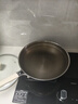 KIWICOO德國有鈦無(wú)涂層不粘鍋炒鍋家用不銹鋼平底炒菜鍋電磁爐燃氣灶專(zhuān)用 鈦金不銹鋼炒鍋 32cm 曬單實(shí)拍圖